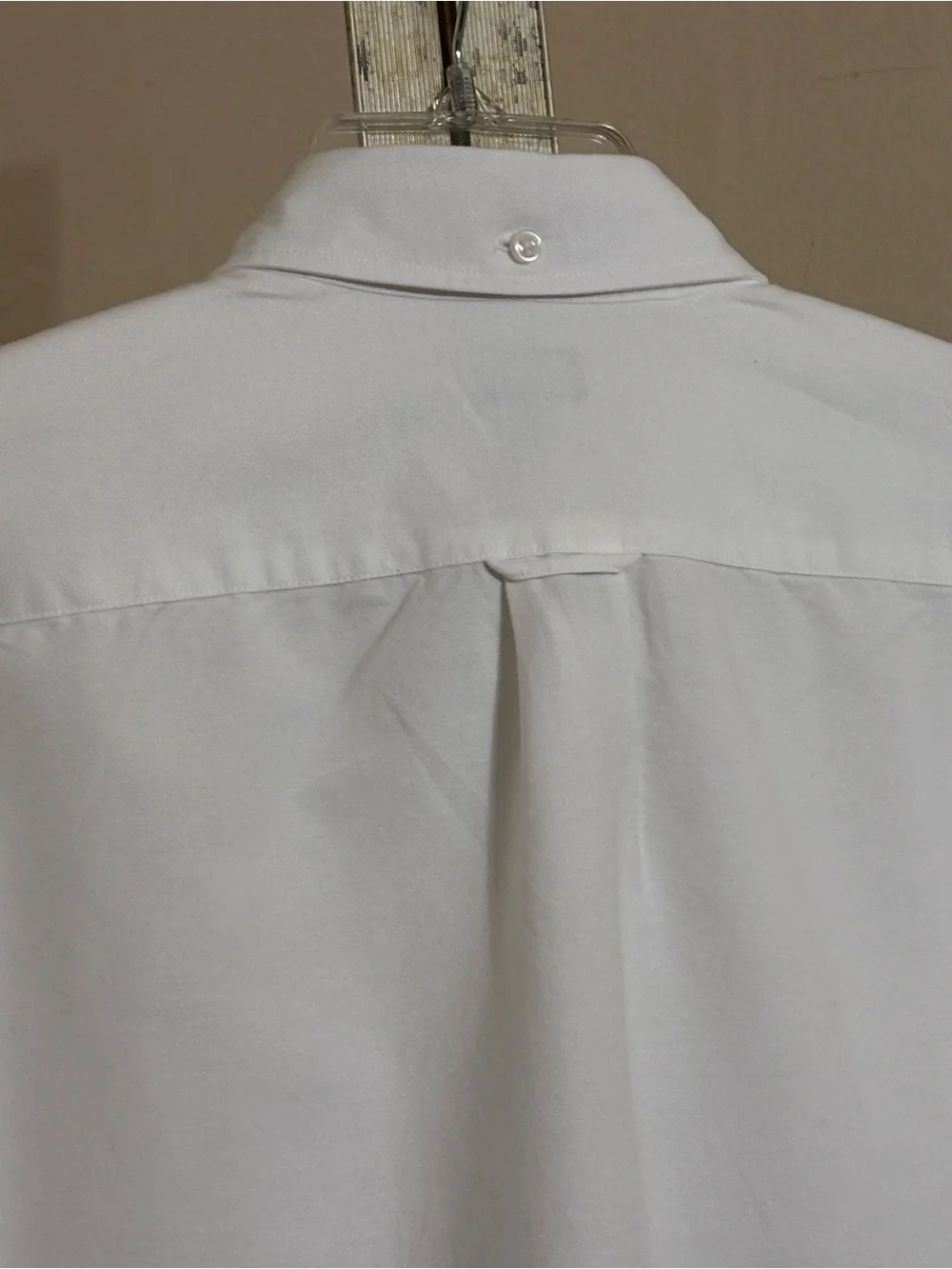 J.Crew Men’s Nautical Striped Oxford Button-Down Shirt – White/Blue - Size L